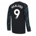 Manchester City Erling Haaland #9 Voetbalkleding Derde Shirt 2023-24 Lange Mouwen